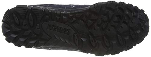 Regatta edgepoint III' Waterproof Walking Shoes, Zapatillas de Senderismo Hombre, Azul (Navy/Burnt Umbre Qfd), 46 EU