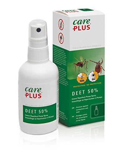 Repelente anti- insectos Care PLus DEET 50% Spray 60ml