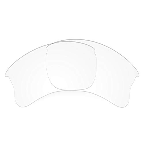 Revant Lentes de Repuesto Compatibles con Gafas de Sol Oakley Flak Jacket XLJ, No Polarizados, Cristal Claro
