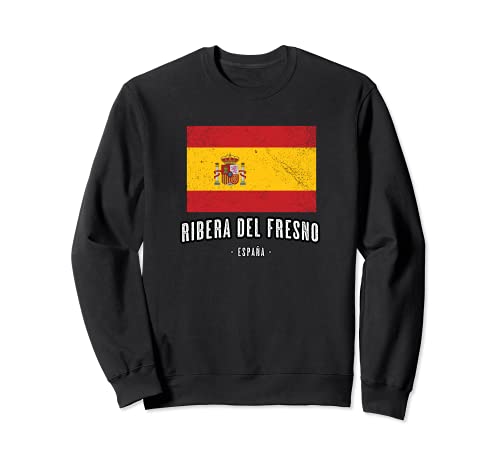 Ribera del Fresno España | Souvenir - Ciudad - Bandera - Sudadera