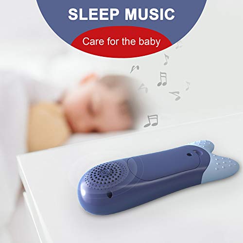 Richgv Control Remoto Bebe, Juguete de teléfono Musical, Juguetes para bebés con Luces de Flash, Sonidos y Canciones(Azul)