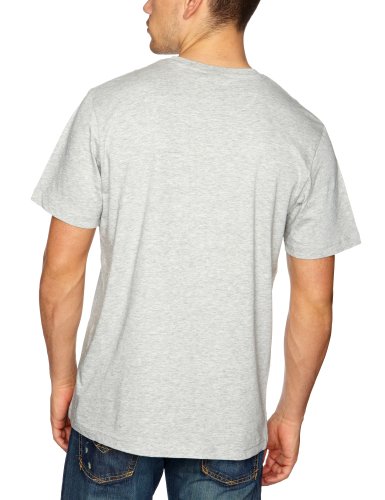 Rip Curl - Camiseta de Manga Corta para Hombre, Talla 39/40, Color Gris (Cement Marle)