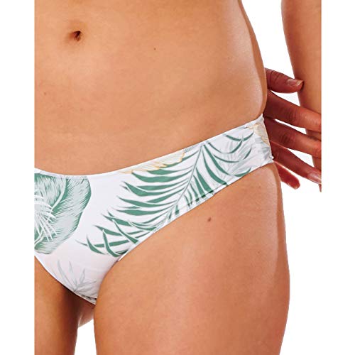 Rip Curl Coastal Palms Cheeky Hipster - Bikini para mujer blanco XS