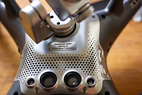 Robot de Micro drohnen de matrícula de cristal, titanio o aluminio, placa dron, cuadricóptero de placa de matrícula dron, drohnen Matrícula, Etiquetado, drohnen Etiquetado, modelo vuelo