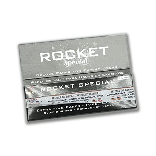 Rocket Special - Papel de Fumar Liar 1.1/4 (lote de 12 libritos x 50 hojas)