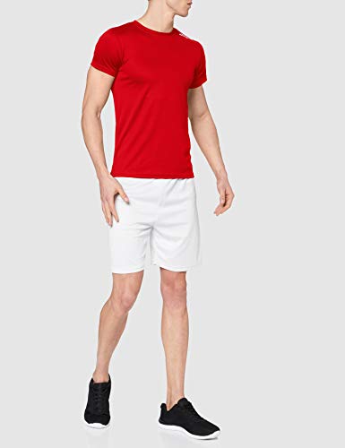 Rogelli Laufshirt Kurzarm Promo, Camiseta para hombre, Rojo, XXL, 800.224