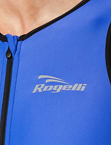 Rogelli - Traje de triatlón para Adulto, Color Azul, Primavera/Verano, Hombre, Color Negro - Negro y Azul, tamaño L