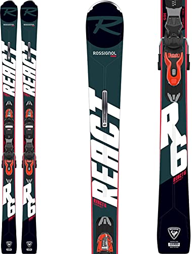 Rossignol React R6 Compact + Xpress 11 GW B83 Esquís, Adultos Unisex, Estampado, 156 cm