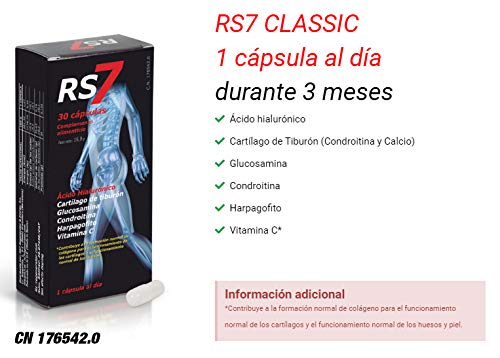 RS7 Articulaciones 90 Cap + Muestra gratis Crema Fisio Forte