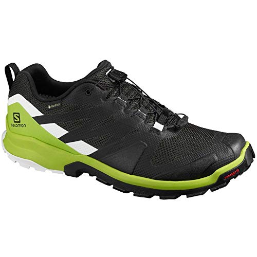 Salomon Calzado Bajo Xa Rogg GTX Zapatillas de Trail Running para Hombre, negro y verde, 44 EU