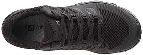 Salomon Outline Gore-Tex (impermeable) Mujer Zapatos de trekking, Negro (Phantom/Black/Magnet), 38 ⅔ EU