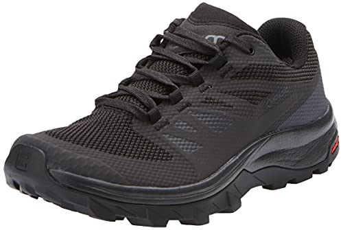 Salomon Outline Gore-Tex (impermeable) Mujer Zapatos de trekking, Negro (Phantom/Black/Magnet), 38 ⅔ EU