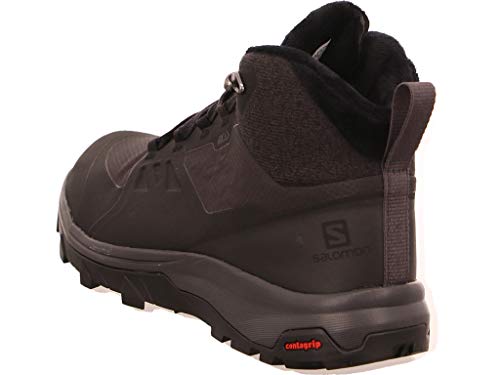 Salomon Outsnap Climasalomon Waterproof (impermeable) Mujer Zapatos de invierno, Negro (Black/Ebony/Black), 40 EU