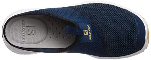 Salomon RX Slide 4.0, Calzado de recuperación Hombre, Azul (Poseidon/Navy Blazer/Taos Taupe), 44 2/3 EU