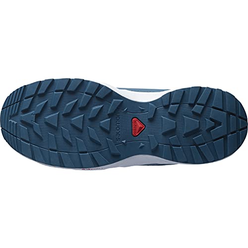 Salomon Sense Climasalomon Waterproof (impermeable) unisex-niños Zapatos de trail running, Azul (Barrier Reef/White/Legion Blue), 36 EU