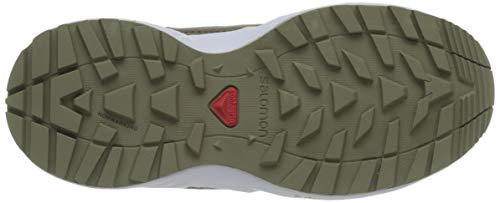 Salomon Sense CSWP Zapatillas Impermeables de Trail Running Senderismo Unisex Niños, Verde (Forest Night/Black/Mermaid), 30 EU