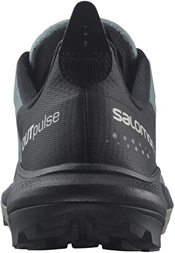 SALOMON Shoes OUTpulse W, Zapatillas Mujer, Stormy Weather/Black/Wrought Iron, 45 1/3 EU
