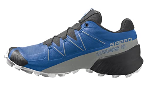 SALOMON Shoes Speedcross 5, Zapatillas de Running Hombre, Skydiver/Black/White (Pantone Brigh, 47 1/3 EU
