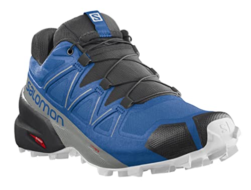SALOMON Shoes Speedcross 5, Zapatillas de Running Hombre, Skydiver/Black/White (Pantone Brigh, 47 1/3 EU