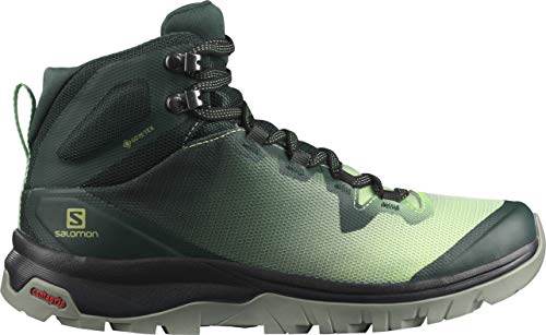 SALOMON Shoes Vaya, Zapatillas de Hiking Mujer, Multicolor (Green Gables/Spruce Stone/Shadow), 42 2/3 EU