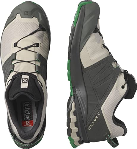 SALOMON Shoes XA Wild, Zapatillas de Trail Running Hombre, Vintage Kaki/Peat/Amazon, 48 EU