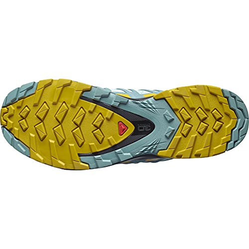 Salomon XA Pro 3D V8 Mujer Zapatos de trail running, Verde (Yucca/Trellis/Arrowwood), 36 EU