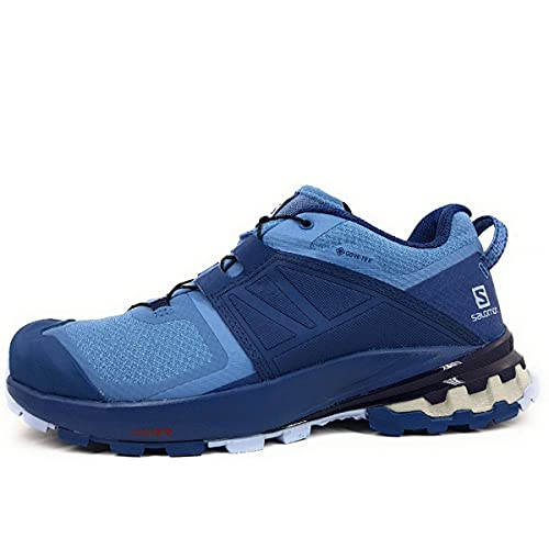 SALOMON XA Wild GTX W, Zapatillas de Trail Running Mujer, Copen Blue/Dark Denim/Kentucky Blue, 44 EU