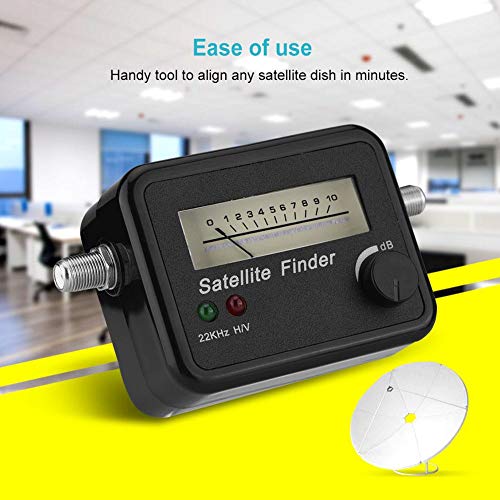 Satellite Finder Meter DC 13-18V Manual Easy SatFinder Satellite Compass Detector