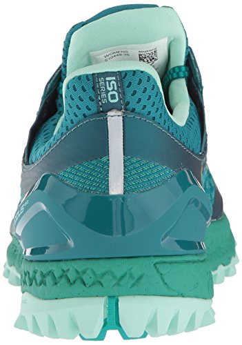 Saucony Xodus ISO 3, Zapatillas de Running Mujer, Verde Green Aqua 035, 39 EU