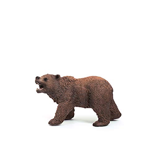 Schleich-14685 Oso grizzly. Schleich, color marrón (14685)