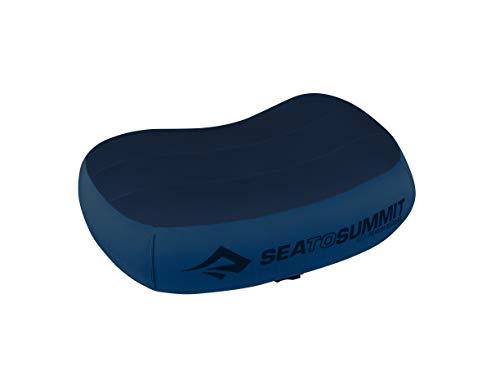Sea to Summit Aeros Premium Pillow R Almohada Montañismo, Alpinismo y Trekking, Adultos Unisex, Azul (Blue), 1 Unidad (Paquete de 1)