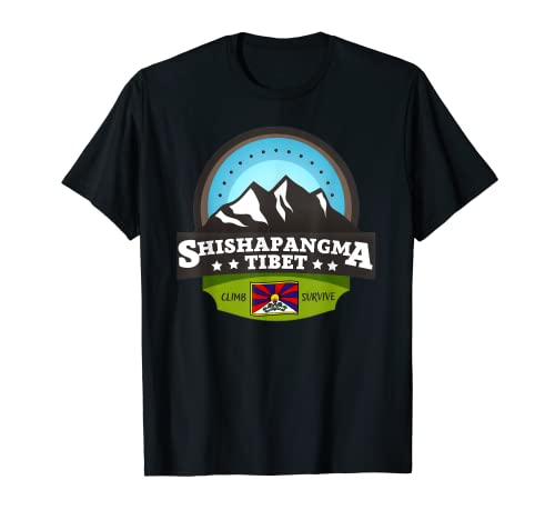 Shishapangma Tibet Montañista Regalo Turístico Camiseta