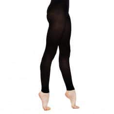 Silky - Leotardos sin pie para danza, negro, tallas para adultos, 10% Spandex Negro negro L
