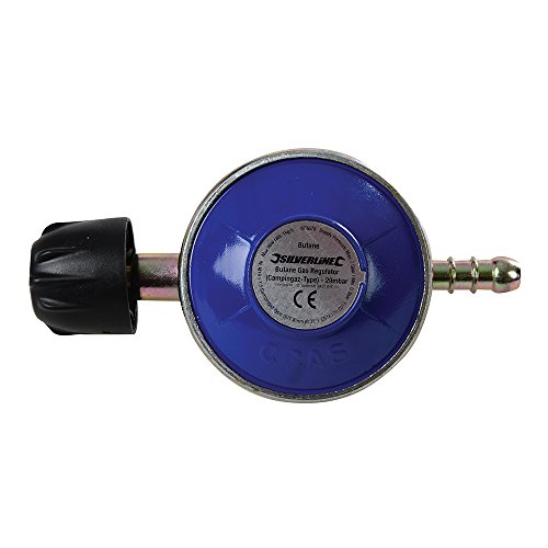 Silverline 973878 - Regulador de gas para bombonas Campingaz (29 mbar)