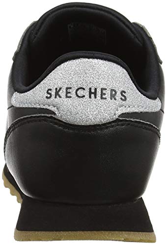 Skechers OG 85-Old School Cool, Zapatillas Altas Mujer, Negro Black 699 Black, 41 EU
