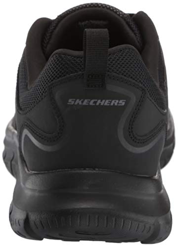 Skechers Track-scloric 52631-bbk, Zapatillas Hombre, Negro (Black 52631/Bbk), 44 EU