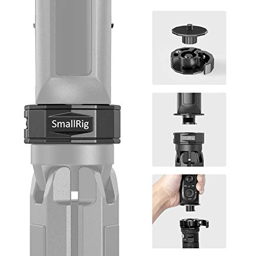 SMALLRIG Universal Quick Release Adapter with a 1/4'' Screw and Thread for Mini Tripods and Gimbals - BSS2714