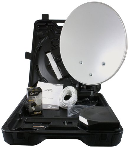 Smart CAMP LC - Antena parabólica para camping, negro [importado]
