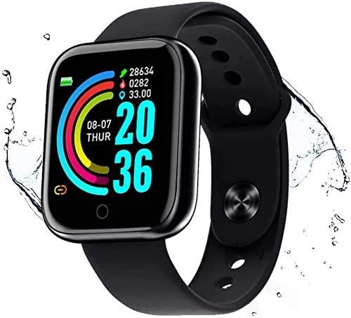 Smartwatch,Reloj Inteligente,Sport Fitness Tracker,Pulsera de Actividad Física,Podómetro Monitores de Actividad,Conéctelo Directamente al USB para Cargar