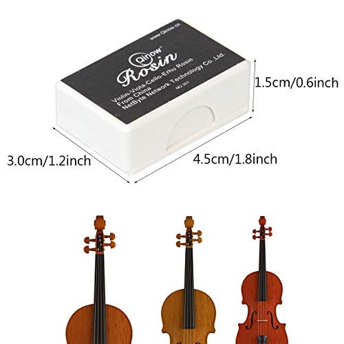 Smavles Resina Violin 10 Piezas Colofonia Resina,Resina para Arco de Violin,Viola,Violonchelo