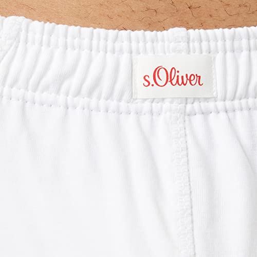 s.Oliver Red Label Lencería, Blanco 001, L (Pack de 2) para Hombre
