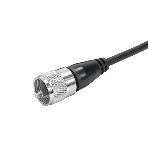 Soporte magnético para Antena CB PNI 145/PL, 145 mm, Cable RG58 de 4 m y Conector PL259