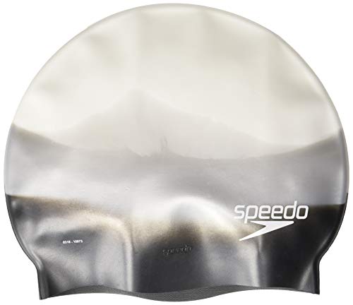 Speedo - Gorro de natación Unisex para Adultos, Color Negro, Talla única