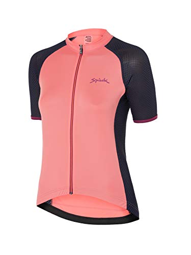 Spiuk Race Maillot M/C, Mujeres, Coral, T. M