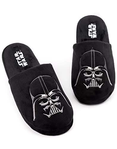 Star Wars Zapatillas para Hombre Darth Vader Lado Oscuro de poliéster de Zapatos 41-42 EU