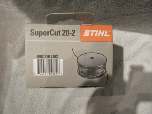 Stihl 40027102162 - Cabezal cortacésped Supercut 20-2 FS55, 65, 80, 85, 87, 120 4002 710 2162, multicolor