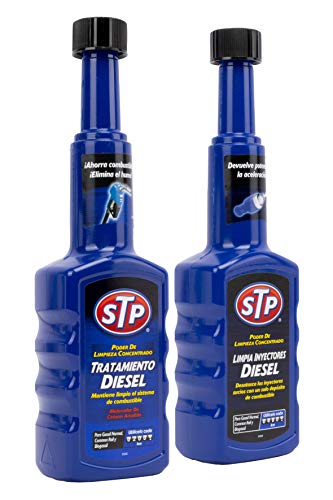 STP® - PACK PRE-ITV DIÉSEL - Tratamiento para motores diésel + Limpia inyectores para motores diésel - Reduce emisiones, ahorra combustible y recupera el rendimiento