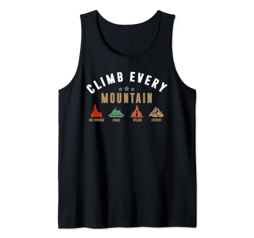 Sube cada espacio de montaña salpicaduras Everest Camiseta sin Mangas