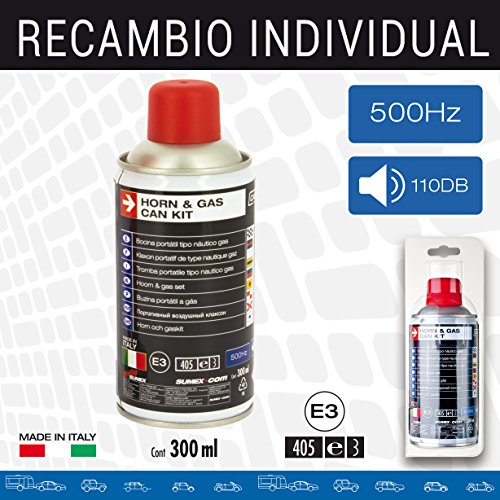 Sumex 2505018 - Botella Recambio Gas Butano