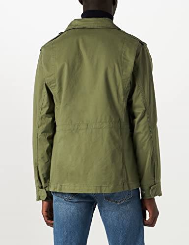 Superdry Field Jacket Chaqueta, Verde Fatiga, S para Hombre